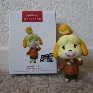 Animal Crossing Isabelle 2023 Hallmark ornament